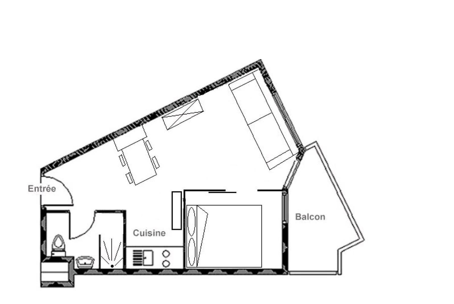 Residence Median - Appartement Confortable - Proche Des Pistes - Balcon Mae-3584 Saint-Martin-de-Belleville Zewnętrze zdjęcie